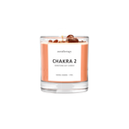 Chakra 2 – Sunstone Edelstein-Kerze