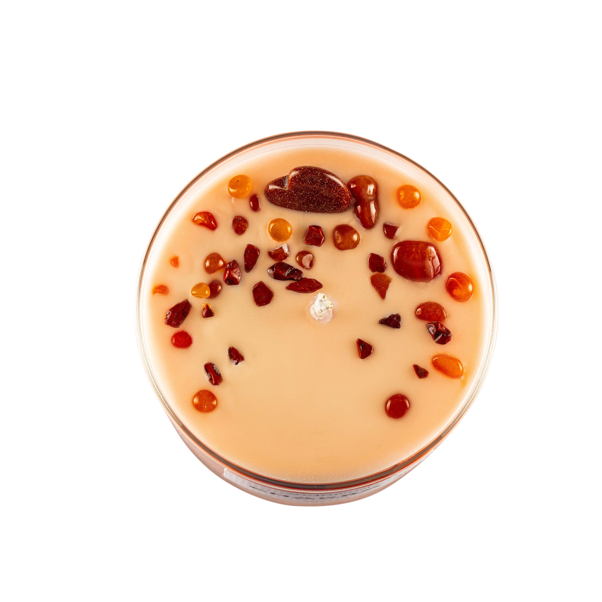 Chakra 2 – Sunstone Edelstein-Kerze